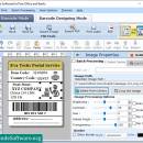 Postal Barcode Designing Tool screenshot