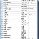 Dictionary Wordlist English Japanese screenshot