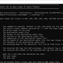 Audio CD Ripper Console screenshot