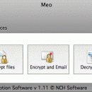MEO File Encryption for Mac screenshot