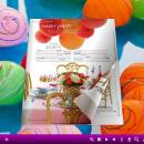 Iridescent Style for 3D Page Flip Book screenshot