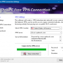 ChrisPC Free VPN Connection screenshot