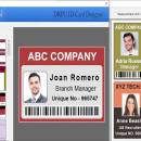 Excel Bulk ID Badges Designing Software screenshot