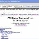 VeryPDF PDF Stamp Command Line screenshot