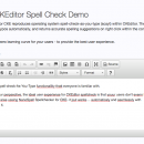 Ckeditor Spell Check Demo screenshot