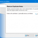 Remove Duplicate Notes for Outlook screenshot