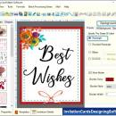 Greeting Designing Software screenshot