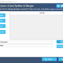Aryson vCard Splitter and Merger screenshot