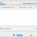 ToolsCrunch Mac  Merge PST Tool screenshot