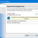 Export Auto-Complete Lists for Outlook screenshot