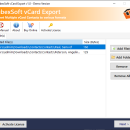 CubexSoft vCard Export screenshot