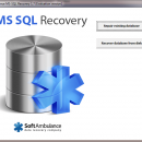 SoftAmbulance MS SQL Recovery screenshot