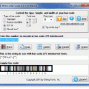 Bar Code 2 of 5 Interleaved screenshot