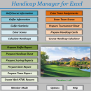 Handicap Manager for Excel screenshot