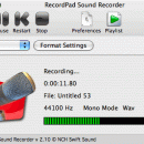 Registratore audio gratuito RecordPad per Mac screenshot
