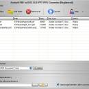 Aostsoft PDF to DOC XLS PPT PPS Converter screenshot