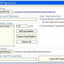 Advanced PDF Page Extractor screenshot