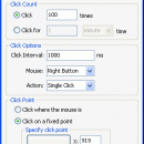 Free Mouse Clicker screenshot