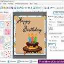 Printable Birthday Cards Maker screenshot