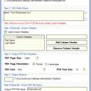 Advanced CSV To PDF Table Converter screenshot