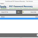 ToolsGround PST Password Recovery screenshot