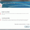 A-PDF Word to PDF screenshot