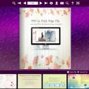 Purple Style for Flash eBook Template screenshot