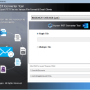 PST to EML Converter screenshot