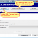 EML to PST Outlook 2013 screenshot