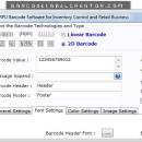 Inventory Barcode Label Creator screenshot