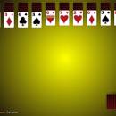 spider solitaire, 4 suit screenshot