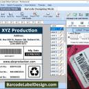 Barcode Label Design screenshot