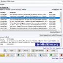 Bulk SMS BlackBerry Mobile screenshot