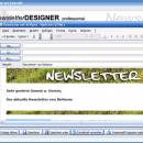 NewsletterDesigner pro screenshot