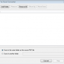 LeadPDF PDF to Excel Converter screenshot
