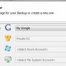 CloudBerry Backup for WHS screenshot