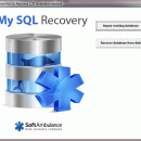 SoftAmbulance MySQL Recovery screenshot