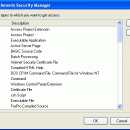 Outlook Attachments Security Manager screenshot