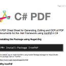 C# PDF screenshot