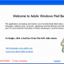 Adolix Windows Mail Backup screenshot