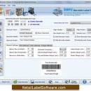 Warehousing Industry Barcode Label screenshot