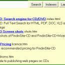 FindinSite-CD screenshot