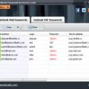 Outlook Password Recovery Lastic screenshot