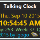 Talking Clock screenshot