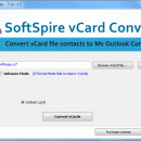 vCard to Outlook Converter screenshot