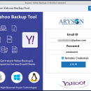 Aryson Yahoo Email Exporter screenshot