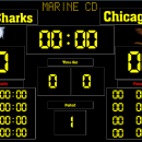 Eguasoft Handball Scoreboard screenshot