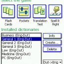 LingvoSoft FlashCards English <-> Dutch for Pocket PC screenshot