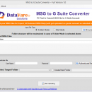 Datavare MSG to G Suite Converter screenshot