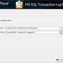 SysInfo SQL Transaction Log Recovery screenshot